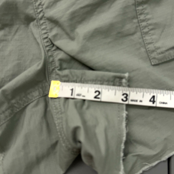 Vuori Shorts Women's Small Green Vintage Ripstop Drawstring Pull On VW385 Casual - Picture 8 of 9